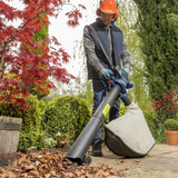Spear & Jackson cordless 3-in-1 leaf blower and vacuum (British brand)