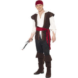 Smiffys Pirate Deck Mate Costume with accessories - British product