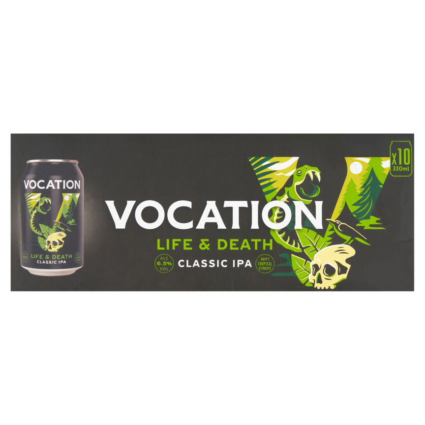 Vocation Life & Death Classic IPA 10 x 330ml