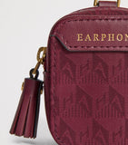 Anya Hindmarch Jacquard Logo Earphones Case