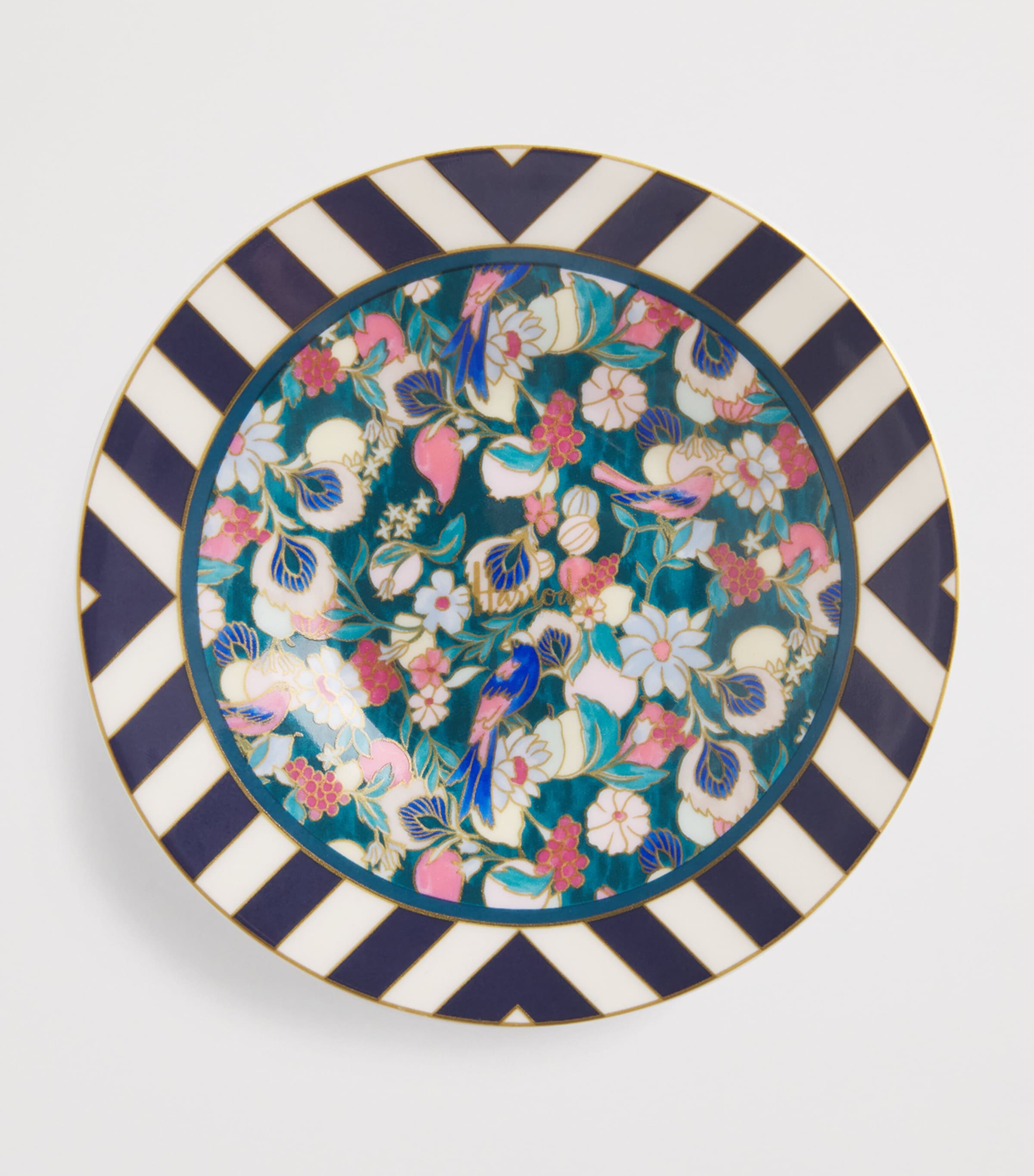 Harrods Enchanted Emporium Botanical espresso cup and saucer set, UK version