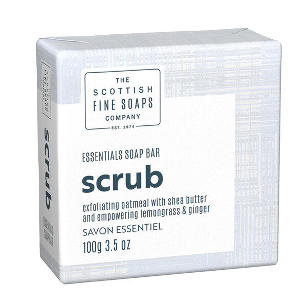 Scottish Fine Soaps Essentials Soap Bars - Scrub