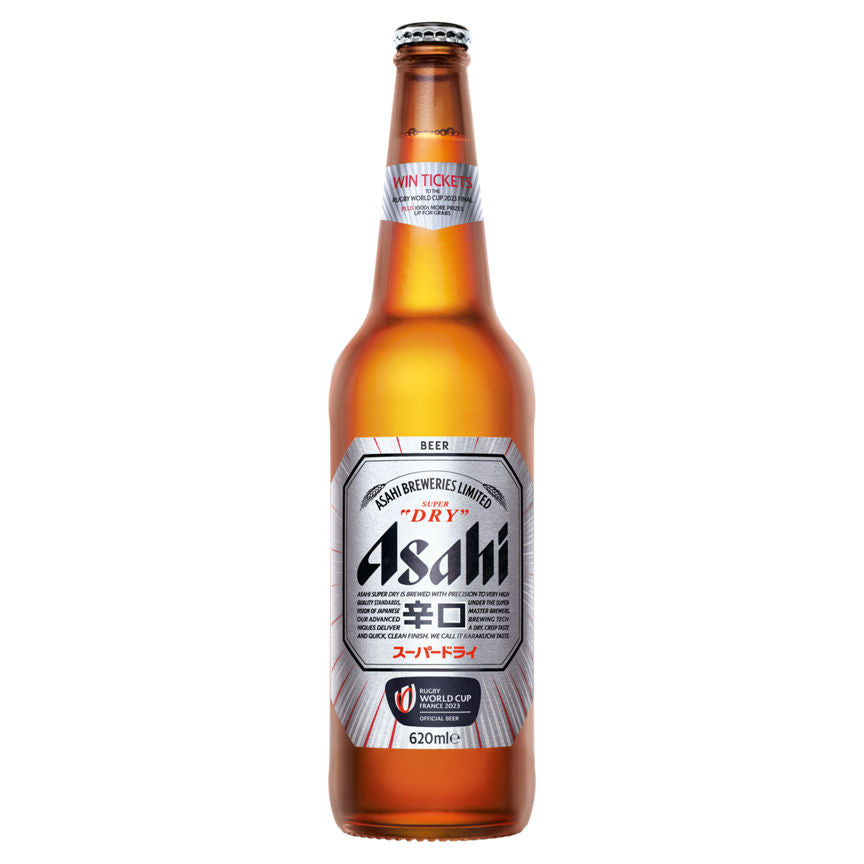 Asahi Super Dry Beer 620ml GOODS ASDA   