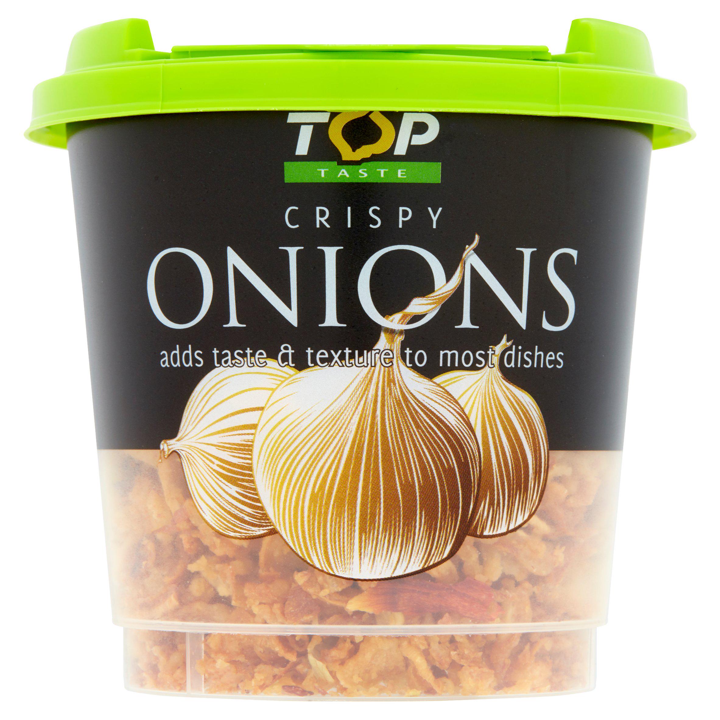 Top Taste Crispy Onions 100g GOODS Sainsburys   