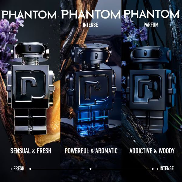 Rabanne Phantom Parfum Men 50ml fragrance, imported from the UK