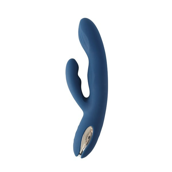 Svakom Aylin pulsating tip vibrator dark blue silicone - British product