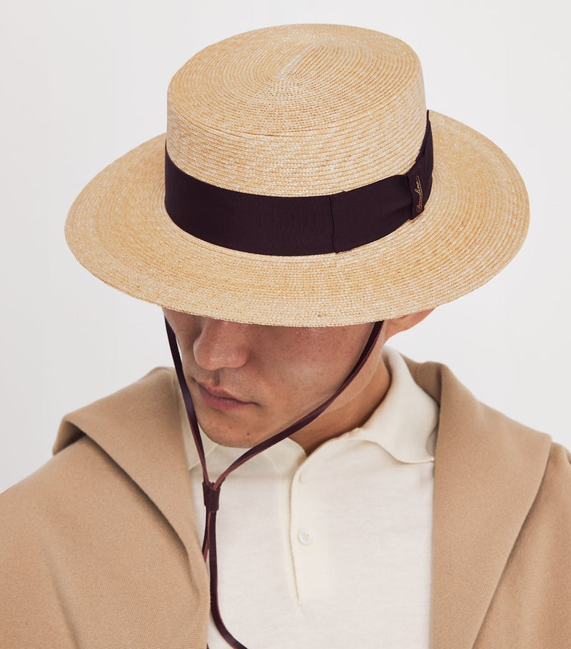 Borsalino straw hat Magiostrina (British brand)