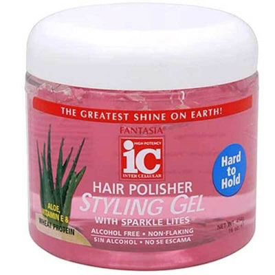 Superdrug Fantasia IC Hard To Hold Styling Gel With Sparkle Lites Hair Gel- Buy online at McGrocer