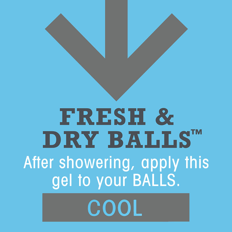 Below the Belt intimate deodorant Fresh & Dry Balls Cool 75ml, UK version