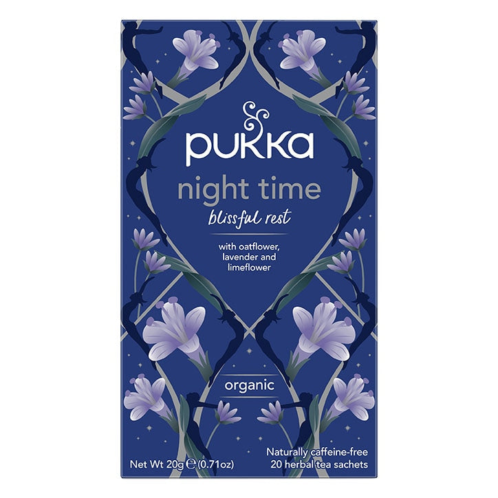 Pukka Night Time Tea 20 Tea Bags Herbal Tea Holland&Barrett   