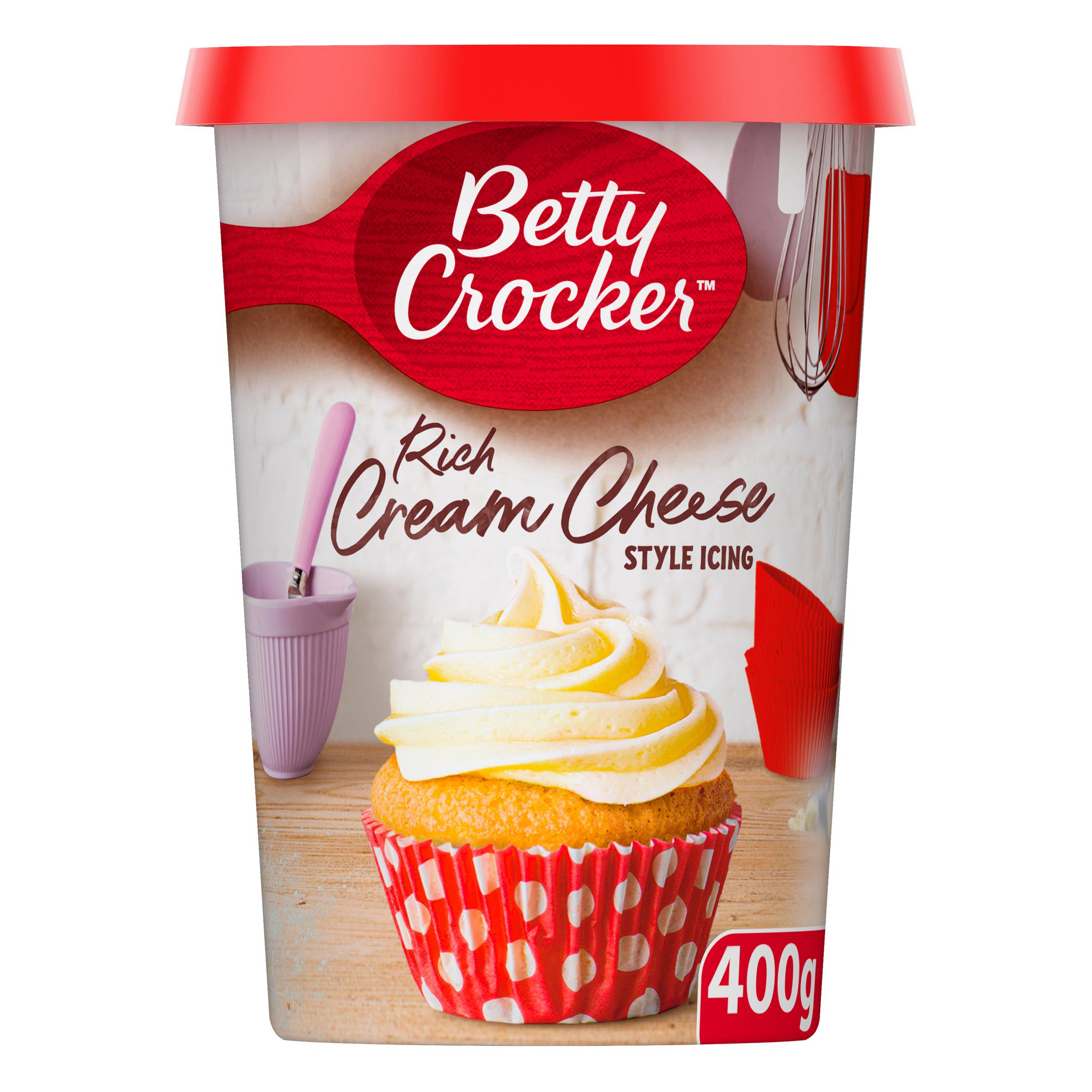 Betty Crocker Rich Cream Cheese Style Icing 400g GOODS Sainsburys   