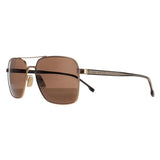 Hugo Boss aviator sunglasses rose gold brown - British product