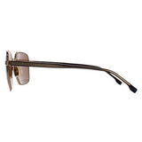 Hugo Boss aviator sunglasses rose gold brown - British product