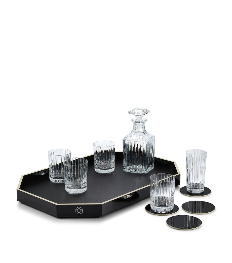 Baccarat Large Octogone tray 60cm x 40cm - British product