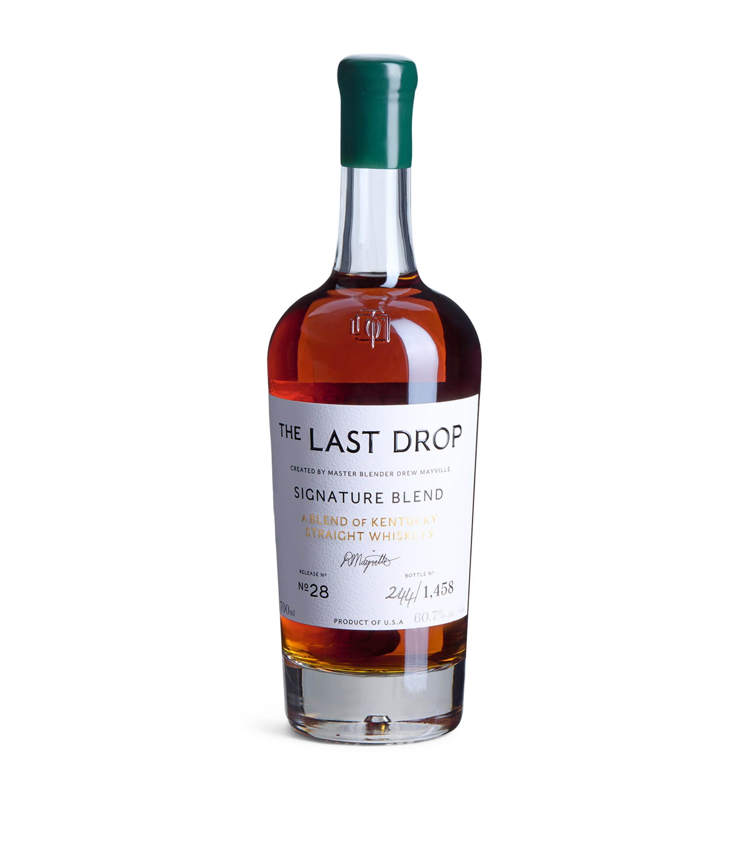 The Last Drop Distillers Kentucky Straight Signature Blend Whisky 70cl (British brand)