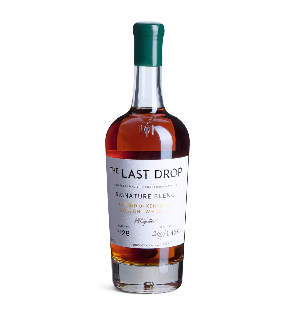 The Last Drop Distillers Kentucky Straight Signature Blend Whisky 70cl (British brand)