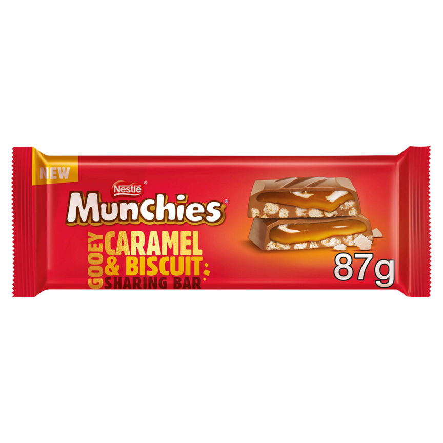 Munchies Gooey Caramel & Biscuit Sharing Bar