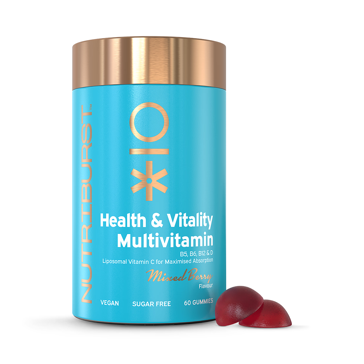 Nutriburst health vitality gummies 60 count - British product