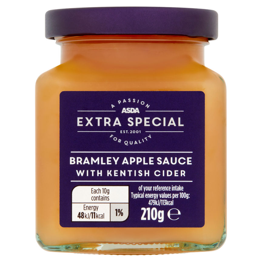 ASDA Extra Special Bramley Apple Sauce with Kentish Cider