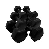 HXGN Hex Dumbbell Weights 12kg Set GOODS Superdrug   