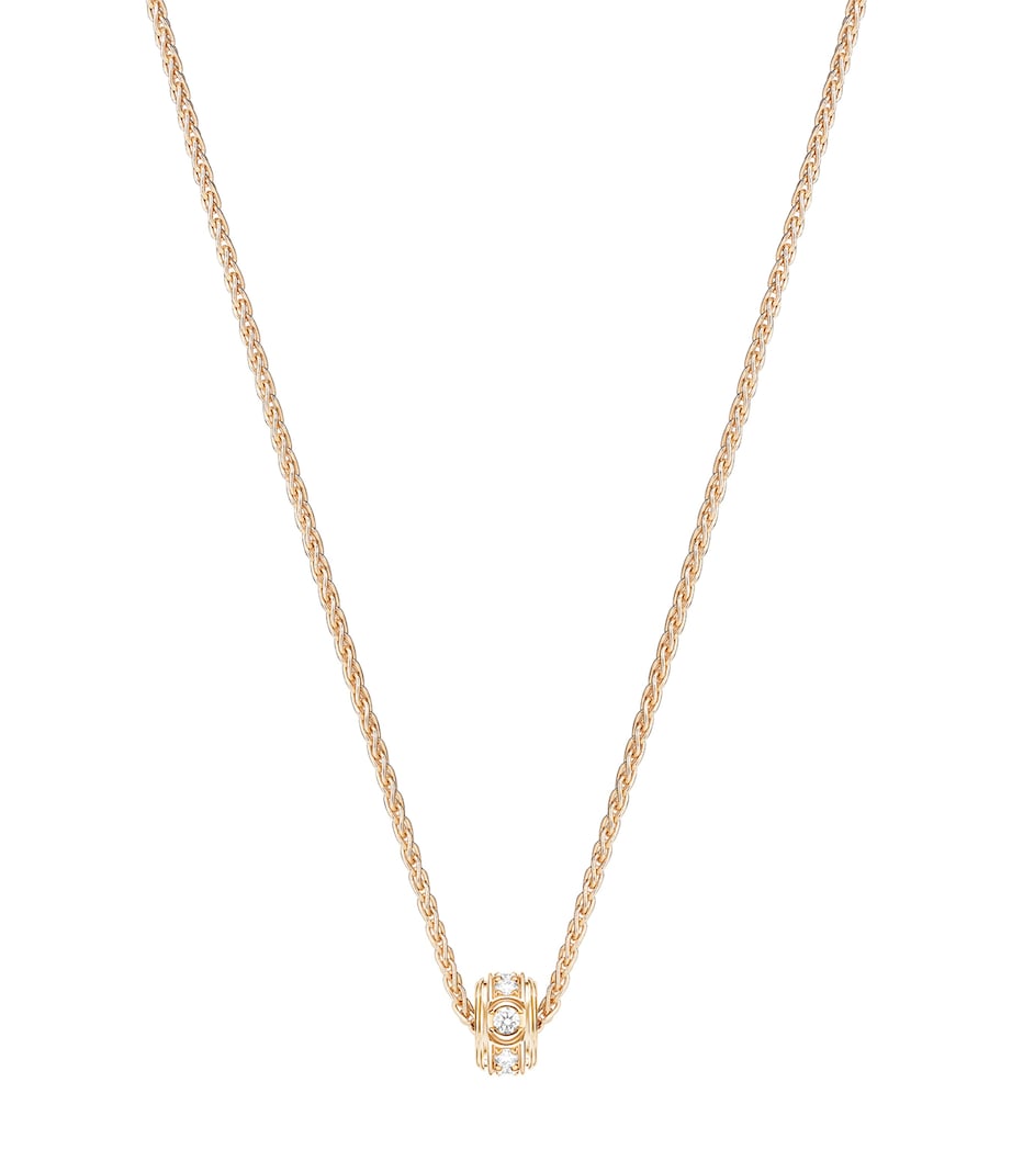 Piaget rose gold diamond Possession pendant necklace (British brand)