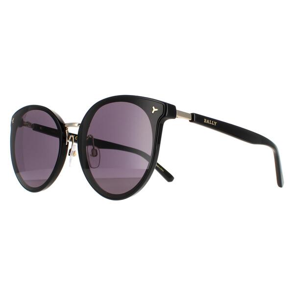 Bally BY0043-K black round sunglasses - British product