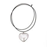 Myga Tree of Life pendant clear quartz (British brand)