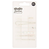 Superdrug Studio Silver Slides x 6 GOODS Superdrug   