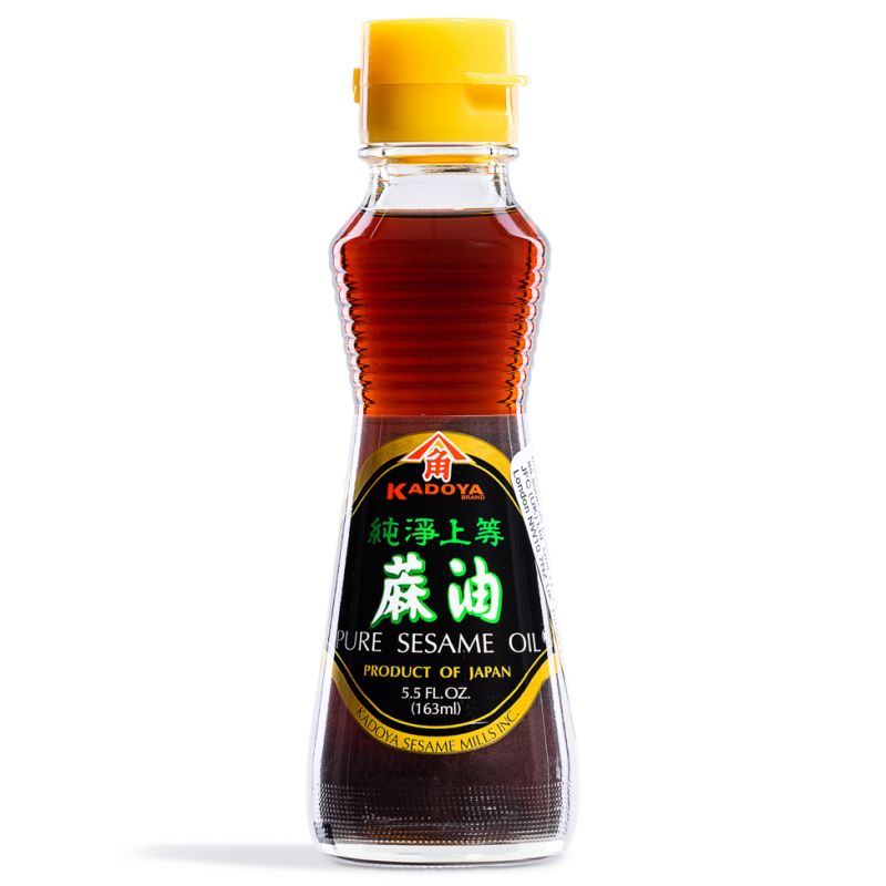 Kadoya roasted sesame oil, 100% sesame seed oil - British product