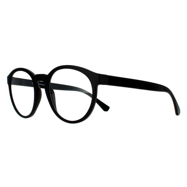 Emporio Armani sunglasses matte black with clip-on lenses, imported from the UK