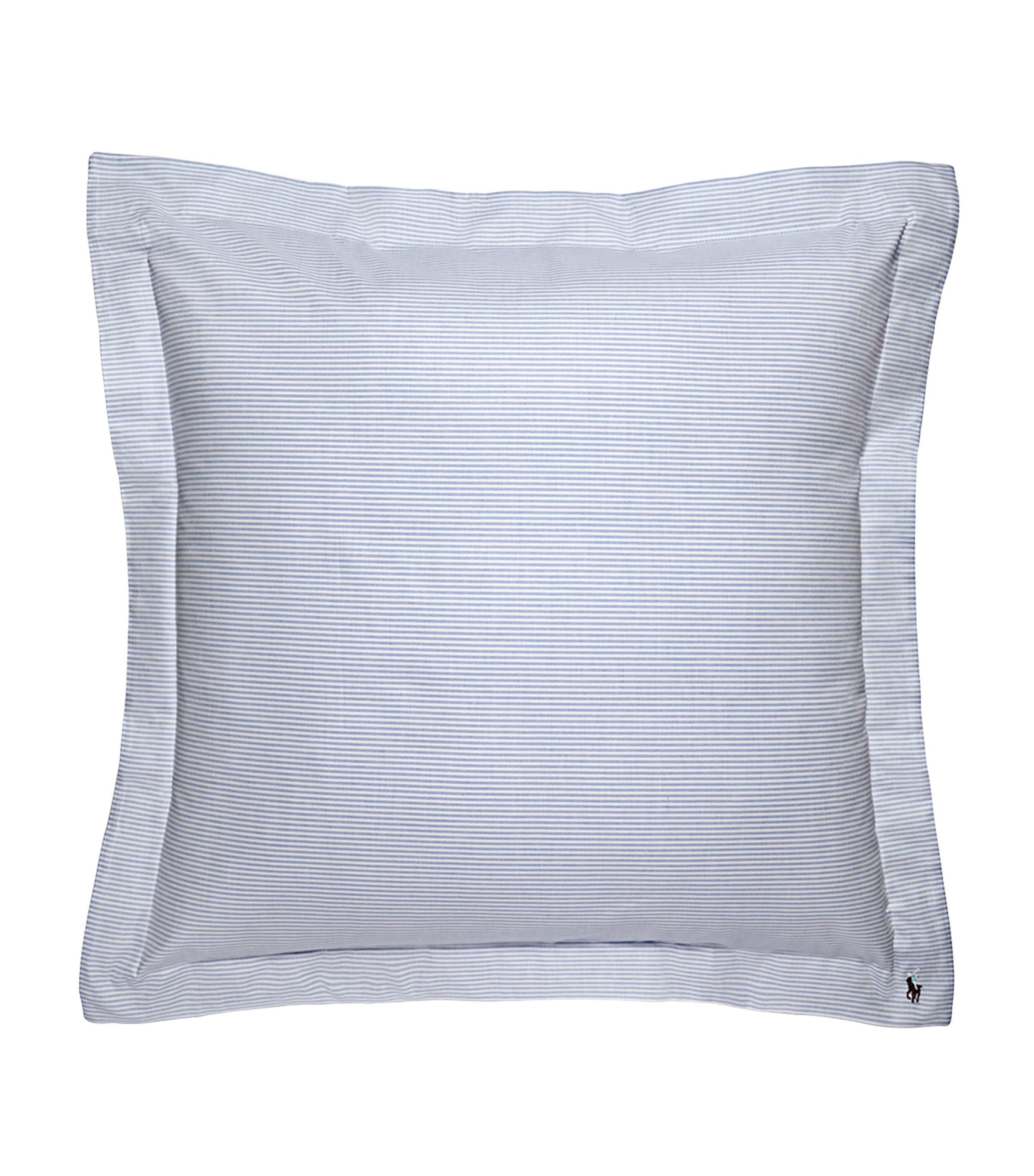 Oxford Blue Square Sham (65cm x 65cm)