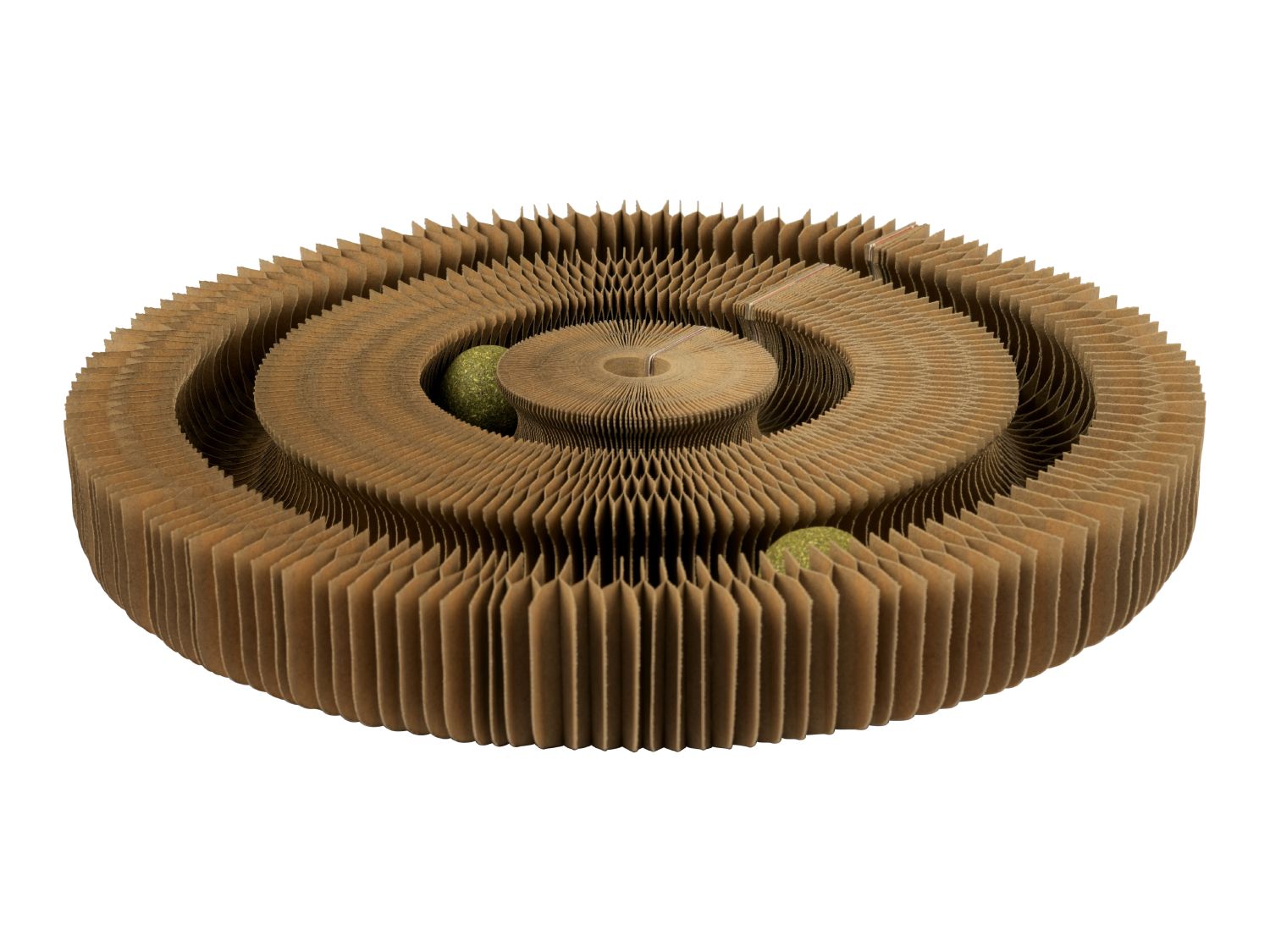3-in-1 cat scratching board with catnip toys, imported from the UK