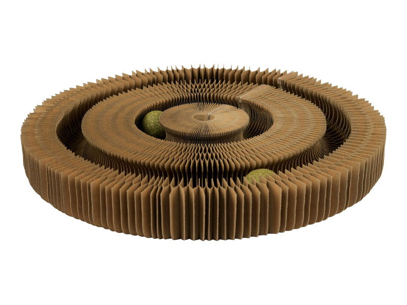 3-in-1 cat scratching board with catnip toys, imported from the UK
