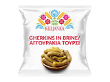 Gherkins in brine 700g (British brand)
