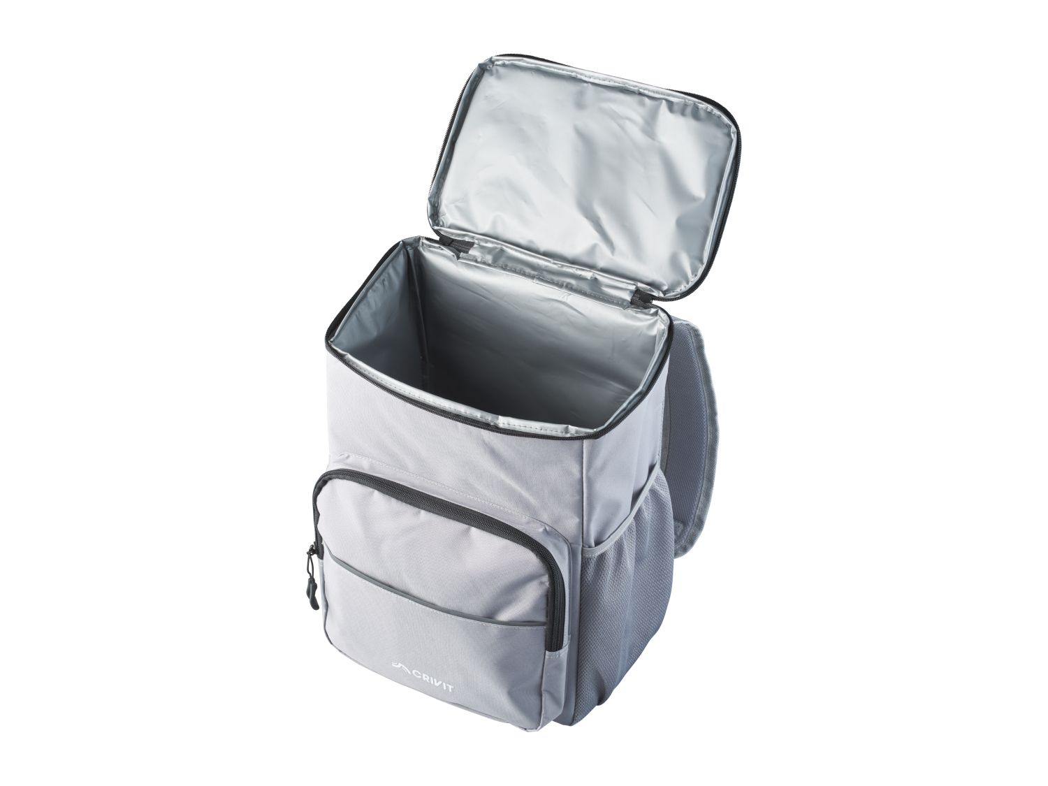 Grey insulated cooler backpack 17L - British product
