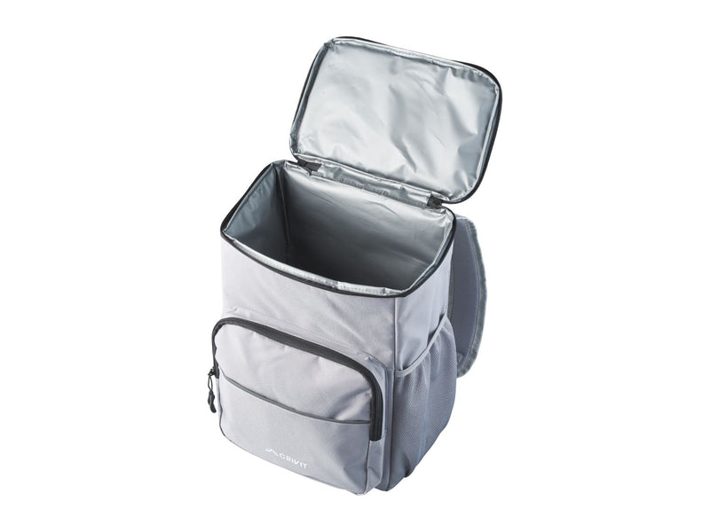 Grey insulated cooler backpack 17L - British product