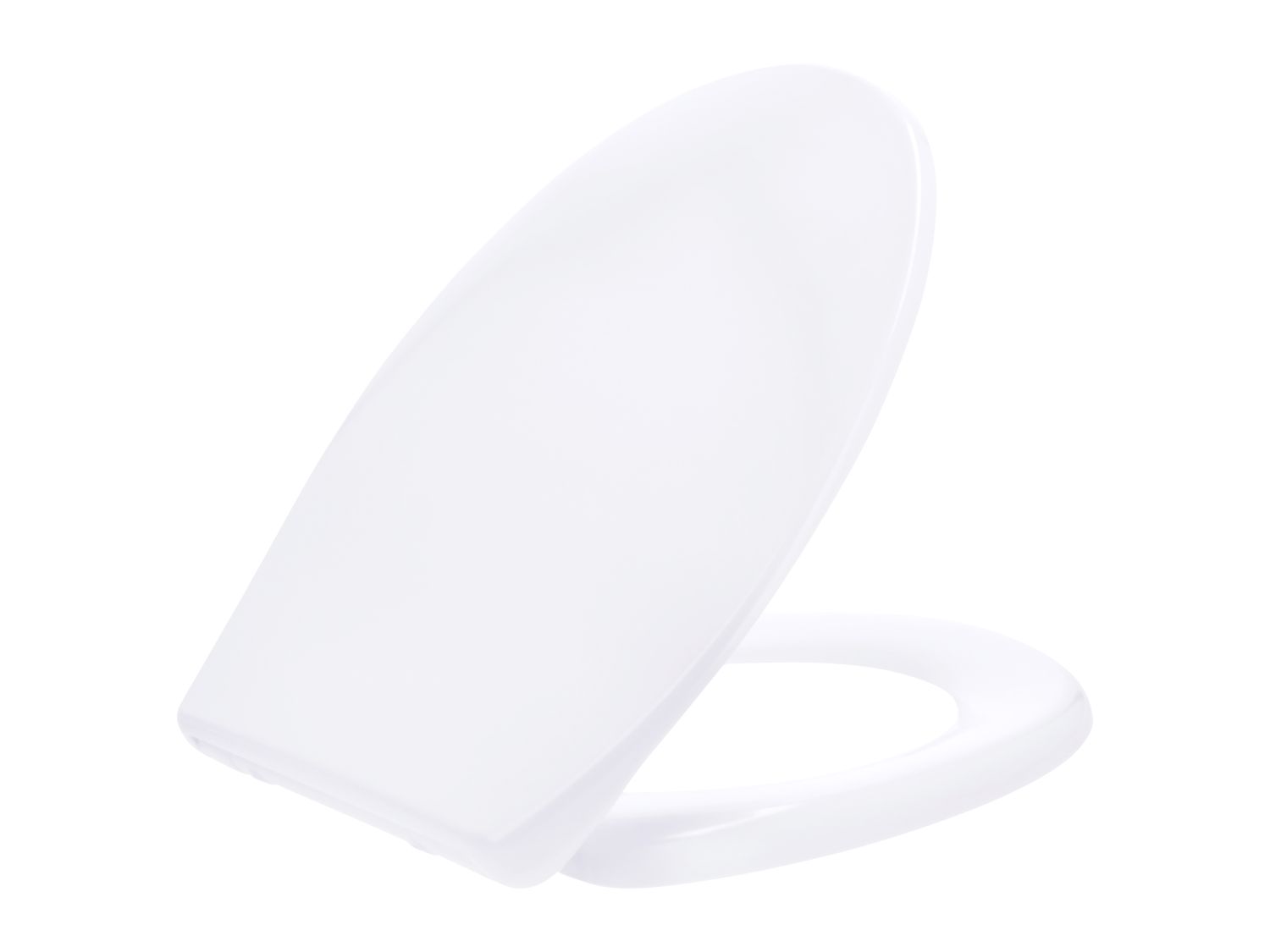 Duroplast toilet seat with soft-close mechanism - British product