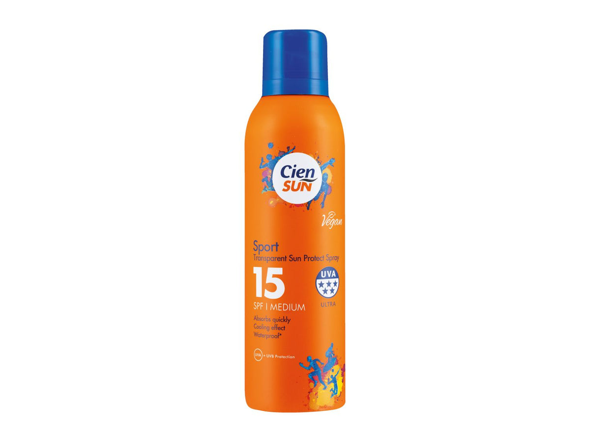 Sun spray Invisible Sun SPF 15 200ml, imported from the UK