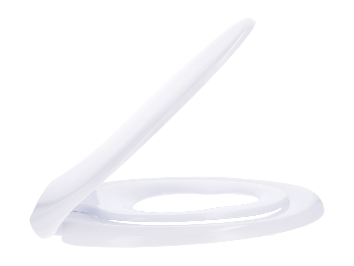 Family toilet seat with soft close and child seat (British brand)