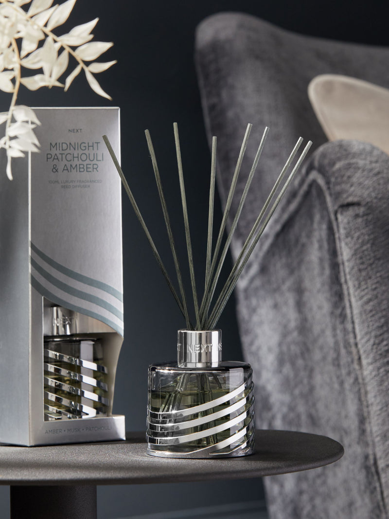 Astrid Silver Midnight Patchouli & Amber Reed Diffuser 50ml