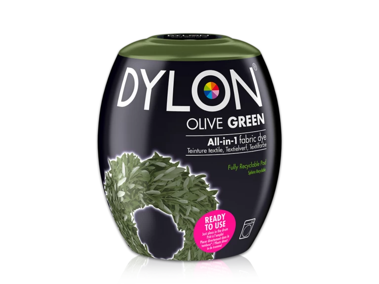 Dylon Washing Machine Dyes Laundry McGrocer Direct Olive Green  