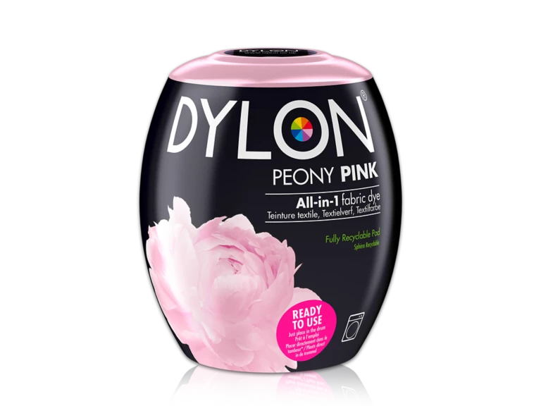 Dylon Washing Machine Dyes Laundry McGrocer Direct Poeny Pink  