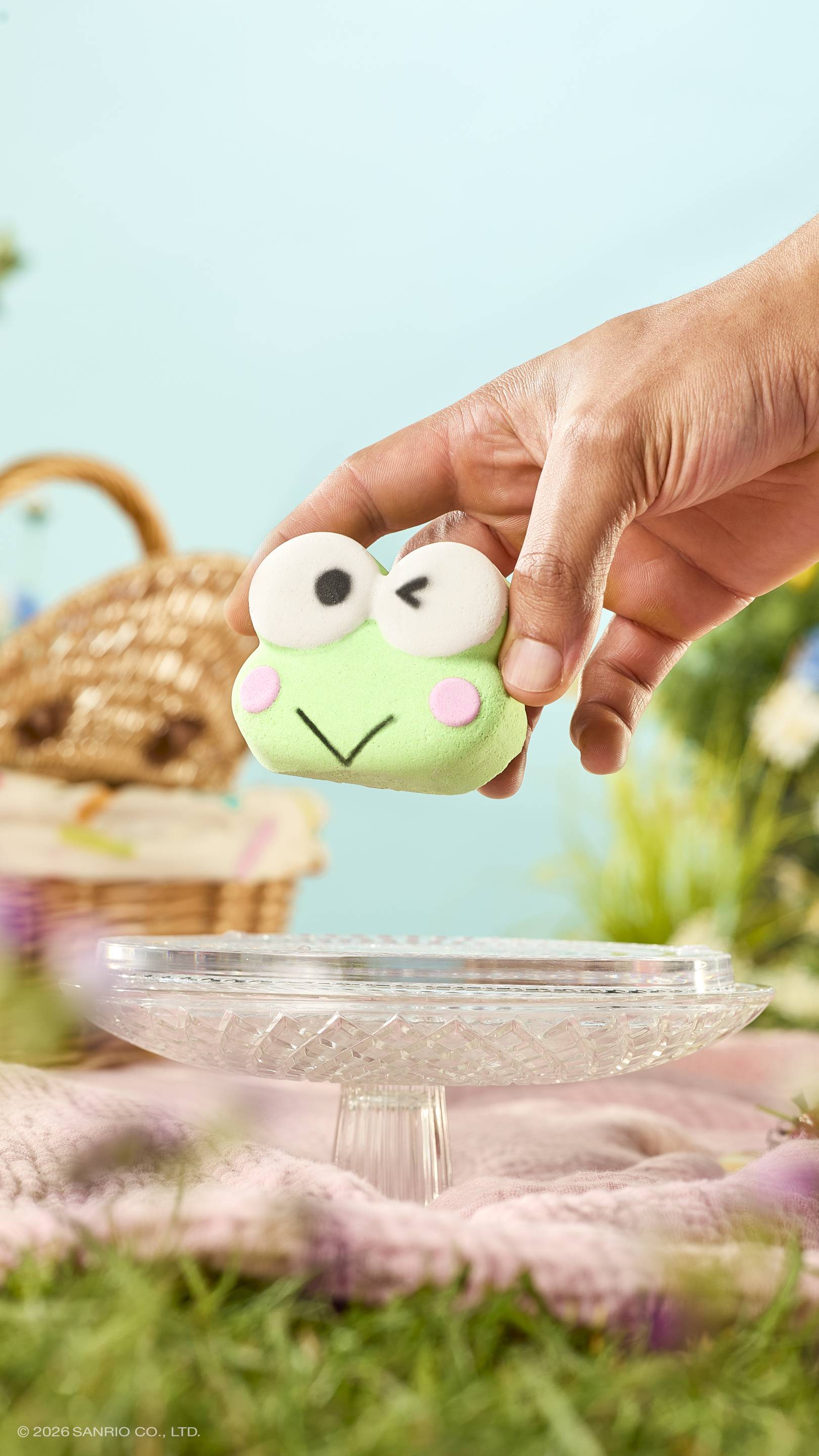 Lush Kerokerokeroppi bath bomb - British product