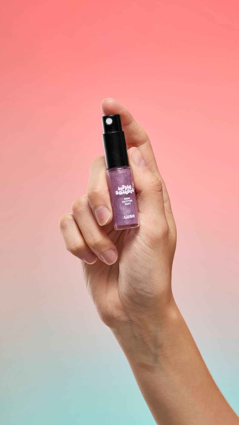 Lush Little Squirts Sleepy glitter mist spray (British brand)