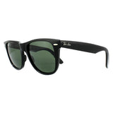 Ray-Ban Wayfarer 2140 black polarised unisex sunglasses - British product