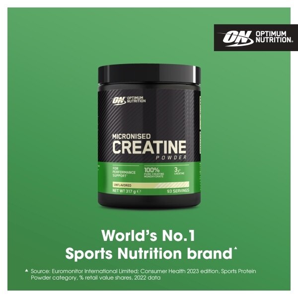 Optimum Nutrition Micronised Creatine Powder 317G GOODS Superdrug   