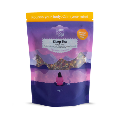 Holland & Barrett Rose Chamomile Lavender Herbal Sleep Tea Loose Leaf 40g- Buy online at McGrocer