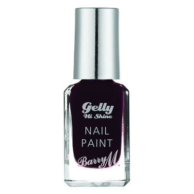 Superdrug Barry M Gelly Nail Paint Midnight Black Cherry- Buy online at McGrocer