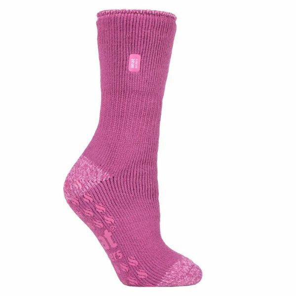 Heat Holders Ladies Thermal Socks with Grips 4-8 UK GOODS Superdrug   