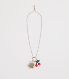 Bonpoint cherry charm necklace, imported from the UK